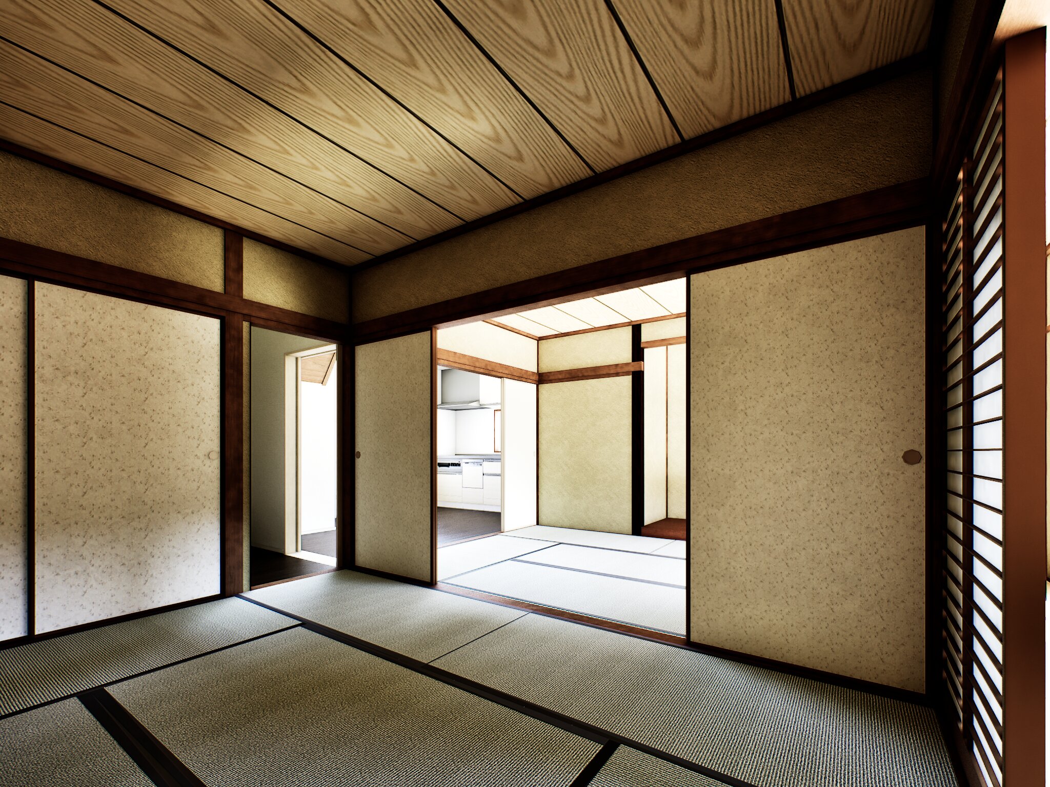 和室リノベーション前イメージ